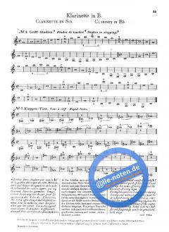 Klarinettenschule 1 op. 63 von Carl Baermann 