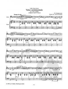 Tschaikowsky für Cello Band 2 von Pjotr Iljitsch Tschaikowski im Alle Noten Shop kaufen