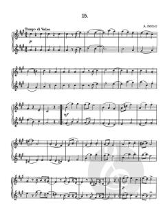 Saxophon-Etüden op. 43 Heft 4 von Gustav Bumcke 