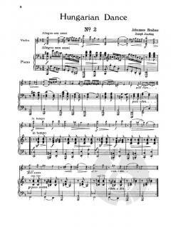 Ungarische Tänze Band 1 von Johannes Brahms 
