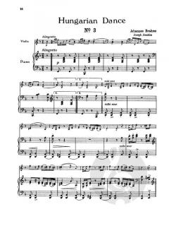 Ungarische Tänze Band 1 von Johannes Brahms 