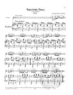 Ungarische Tänze Band 3 von Johannes Brahms 