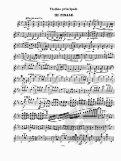 Violinkonzert Nr. 2 d-Moll op. 44 von Max Bruch für Violine und Orchester im Alle Noten Shop kaufen