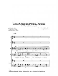 Good Christian People Rejoice 