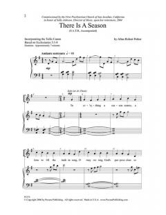 There Is A Season (Allan Petker) 