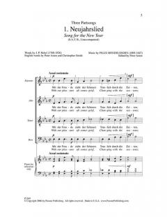 Song For The New Year (Felix Mendelssohn Bartholdy) 
