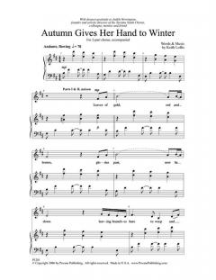 Autumn Gives Her Hand To Winter (Keith Loftis) 