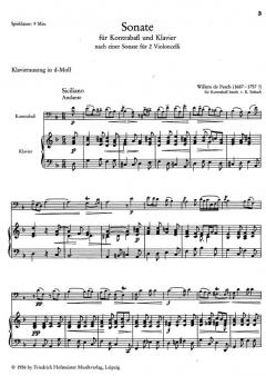 Sonate von Willem de Fesch 