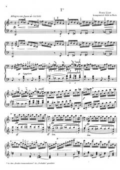 Jugend-Etüden von Franz Liszt 