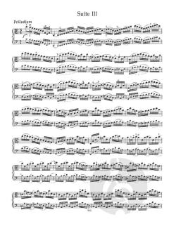 Suiten für Violoncello Band 1 von Johann Sebastian Bach für Viola übertragen im Alle Noten Shop kaufen
