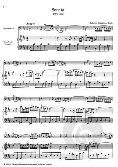 Sonata von Johann Sebastian Bach 