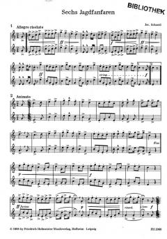 Horn-Duette alter Meister Heft 1 