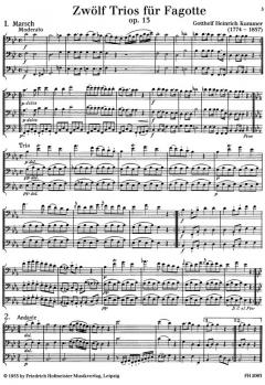 12 Trios, op. 13 (Gotthelf Heinrich Kummer) 