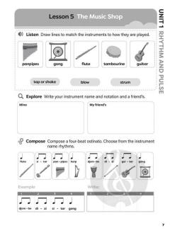 Collins International Primary Music von Vicki Brown 