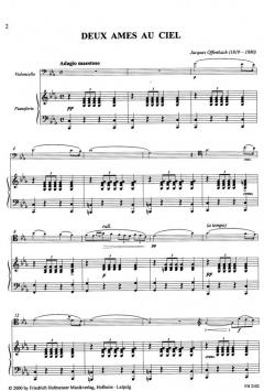 Deux Ames au Ciel von Jacques Offenbach 