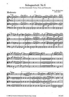 Solo-Quartett Nr. 3 (Franz Anton Hoffmeister) 