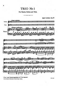 Trio Nr. 1 B-Dur, op. 37 (Ignaz Lachner) 