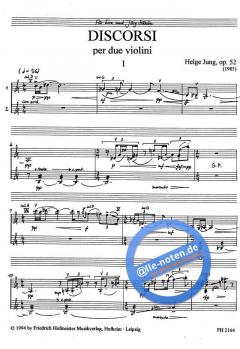 Discorsi, op. 52 von Helge Jung 