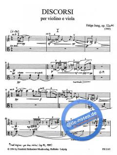 Discorsi, op. 52 von Helge Jung 