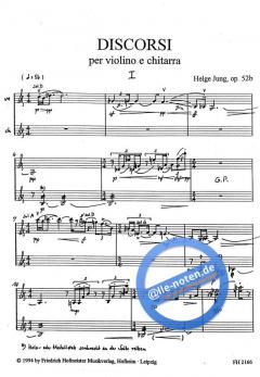 Discorsi, op. 52b von Helge Jung 