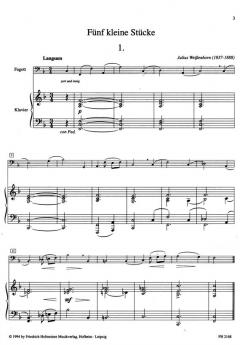 5 kleine Stücke (Julius Weissenborn) 