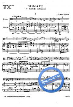 Sonate von Ottmar Gerster 