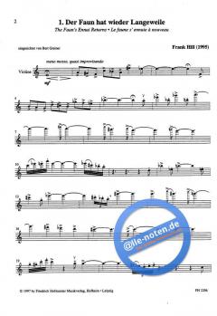 Vormittag eines Fauns (eine Theaterszene), 1995 von Frank Hill 