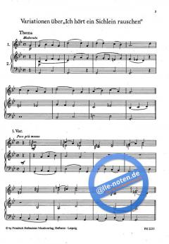 Variationen über Volkslieder von Kurt Schwaen 