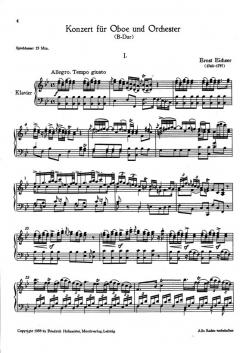 Konzert B-Dur von Ernst Eichner 