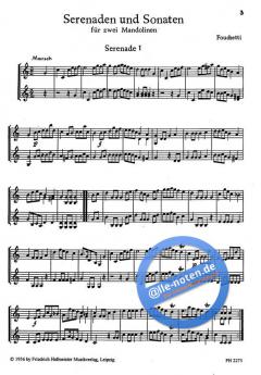 Serenaden und Sonaten von Fouchetti 