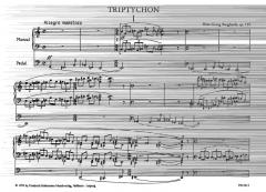 Triptychon, op. 110 von Hans-Georg Burghardt 