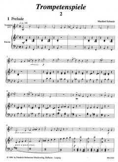 Trompetenspiele Heft 2 von Manfred Schmitz im Alle Noten Shop kaufen