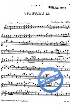 Sonatine D-Dur, op. 90/2 von Ignaz Lachner 