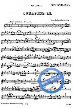 Sonatine A-Dur, op. 90/3 von Ignaz Lachner 