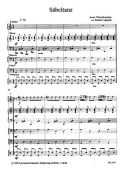 Säbeltanz von Aram Chatschaturjan 
