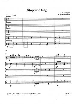 Ragtimes: Stoptime Rag von Scott Joplin 