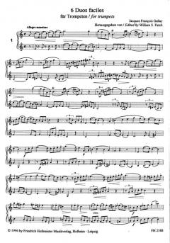 6 Duos faciles, op. 41 von Jacques Francois Gallay 