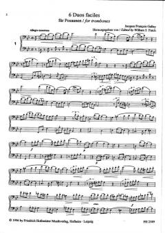 6 Duos faciles, op. 41 von Jacques Francois Gallay 