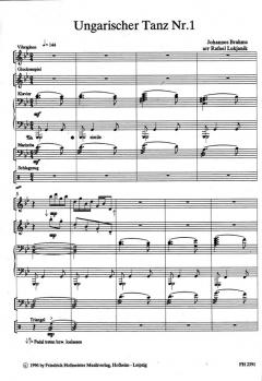 Ungarischer Tanz Nr. 1 von Johannes Brahms 