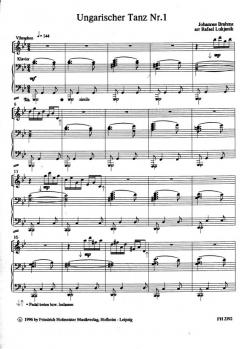 Ungarischer Tanz Nr. 1 von Johannes Brahms 