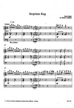 Ragtimes: Stoptime Rag von Scott Joplin 