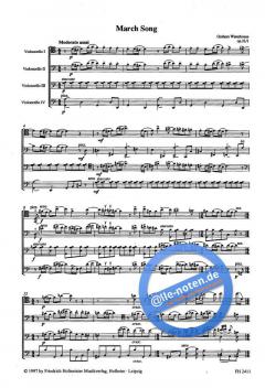 March Song, op. 21,1 von Graham Waterhouse 