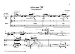 Morceau '95 von Claus Kühnl 