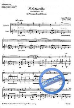 Malagueña von Isaac Albéniz 