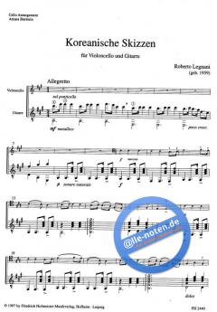 Koreanische Skizzen von Roberto Legnani 