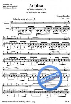Andaluza von Enrique Granados 