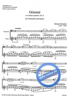 Oriental von Enrique Granados 