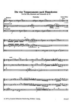 Die vier Temperamente (nach Hippokrates), op. 63 (Gisbert Nöther) 