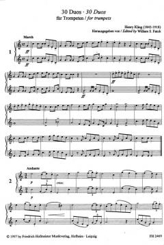 30 Duos von Henri Adrien Louis Kling 