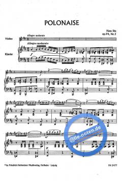 Polonaise, op. 94, Nr. 3 von Hans Sitt 